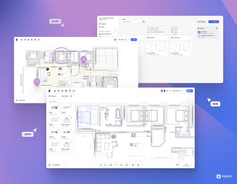 Rayon app features