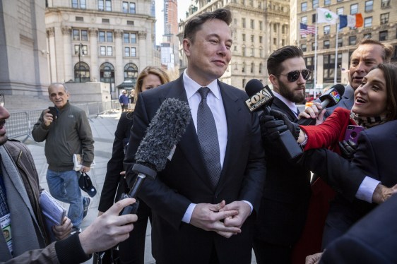 elon musk sec getty